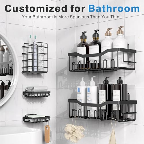 EUDELE Adhesive Shower Caddy 5 view 2