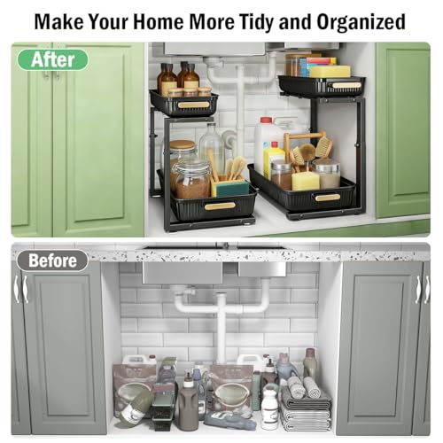 ARSTPEOE Under Sink Organizer - view 5