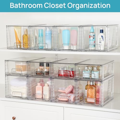 Vtopmart 4 Pack Large Stackable view 5