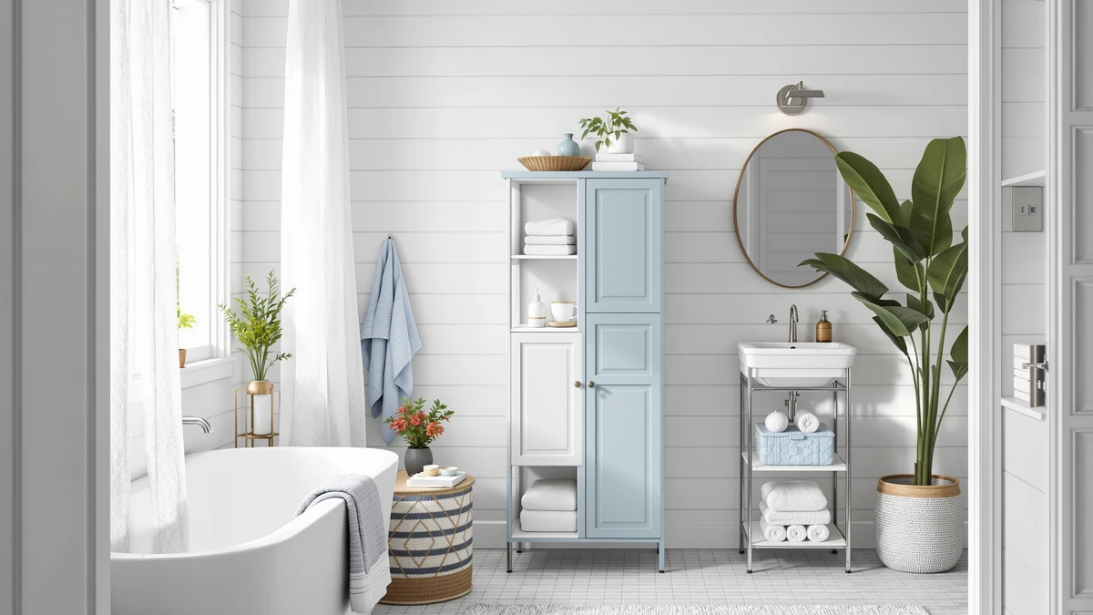 Choochoo Tall Bathroom Storage Review comparison
