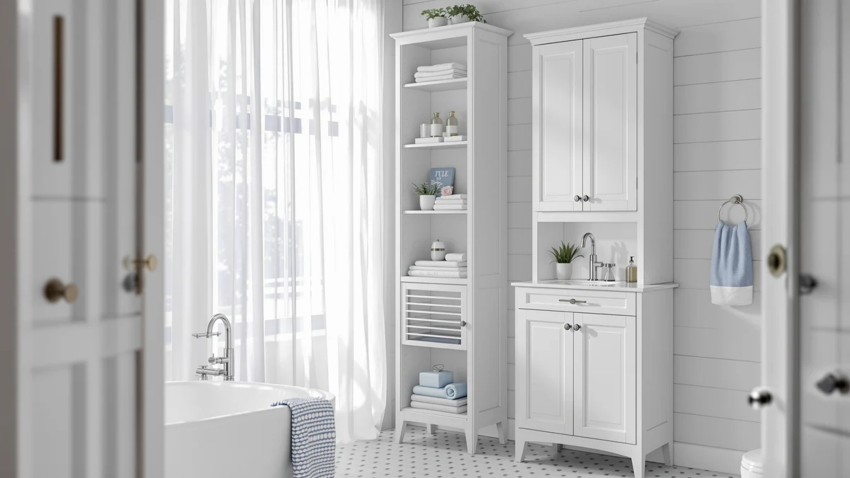 Homhedy 67 Tall Bathroom Review comparison