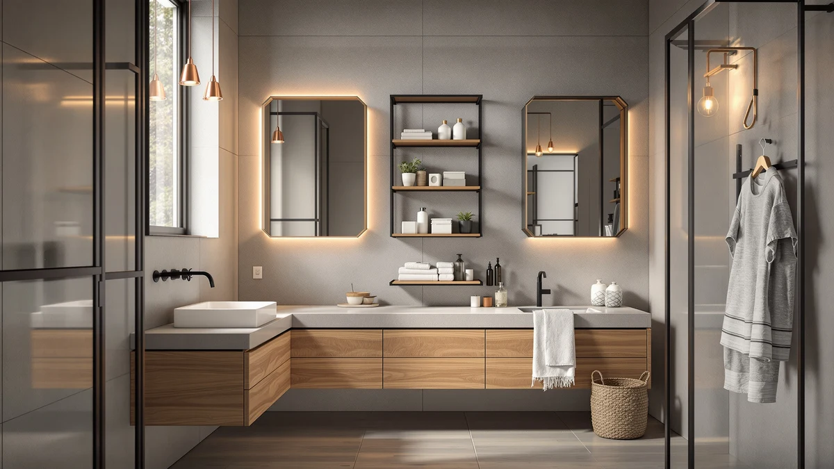How to Maximize Small Bathroom Storage comparison
