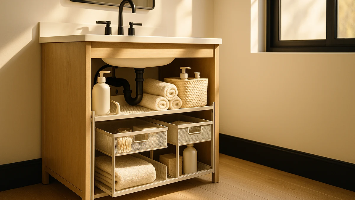 How to Organize Under Sink Storage comparison